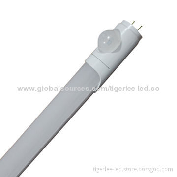 Infrared Sensor T8 LED Tube with Detachable Driver, 3-year Warranty, 100-240V AC